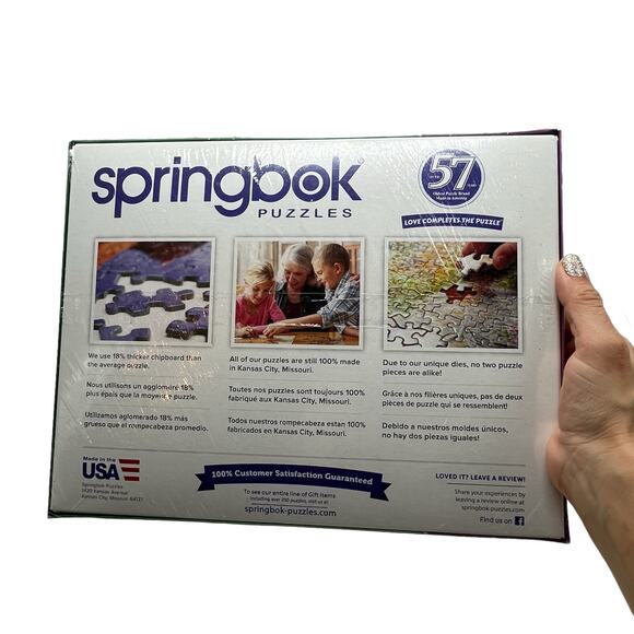 Springbok Central Park Paradise 1000 Piece Jigsaw Puzzle NEW in Box - Picture 2 of 3